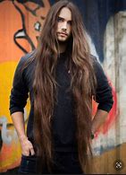 Image result for Male with Long Hair