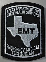 Image result for Iron On Texas EMT Patch