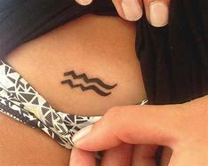 Image result for Aquarius Wave Tattoo