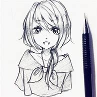 Image result for Japanese Anime Girl Art