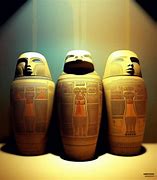 Image result for Canopic Jars Ancient Egypt