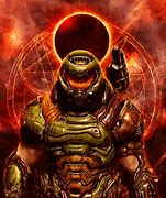 Image result for Doom Eternal Art Black and White