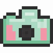 Image result for Camera Pixel Art