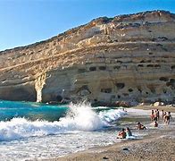 Image result for Matala Cliff Jumping Crete