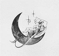 Image result for Elvish Moon Line Art