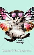 Image result for Cat with Butterfly Wings