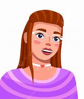 Image result for Cartoon Girl Vector