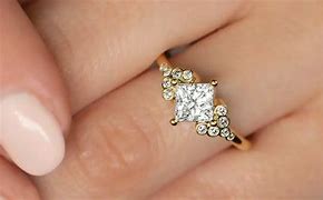 Image result for 1 Carat Engagement Ring On Finger