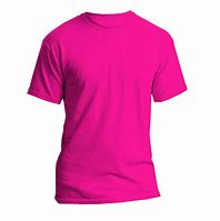 Image result for Pink Plain Round Neck T-Shirt