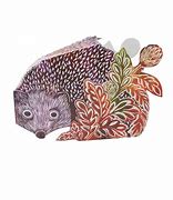 Image result for 3D Hedgehog Card