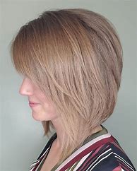 Image result for Images a Line Bob with Wispy Bangs