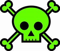 Image result for Green Skull Art