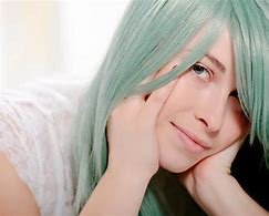 Image result for Mint Powder Hair Colour