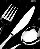 Image result for Black and White Checked Cutlery