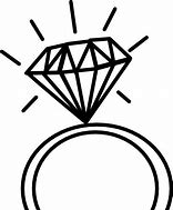 Image result for Ring Cartoon Black White