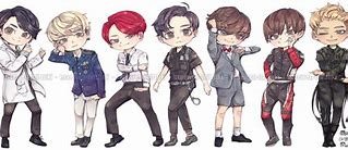 Image result for Chibi BTS Dope