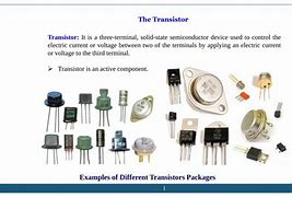 Image result for Examples of Transistors