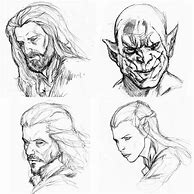 Image result for Female Hobbit Drawing