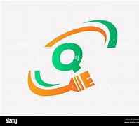 Image result for Q with a Paint Bruch Logo