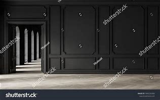 Image result for Black Wall Paneling