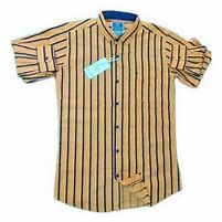 Image result for Red Line Striped Shirt