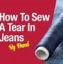 Image result for How to Sew Line Tear