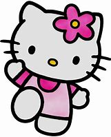 Image result for Hello Kitty LV Head Silhouette PNG