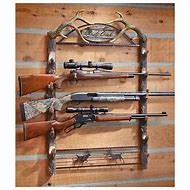 Image result for Gun Rack Wall Mount Side View