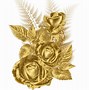 Image result for Gold Flowers Clip Art