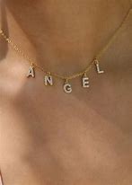 Image result for Crystal Name Necklace