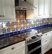 Image result for Mexican Tile Kitchen Backsplash