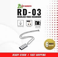 Image result for Male Necklace Voice Recorder