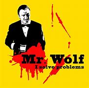 Image result for Pulp Fiction Mr. Wolf License Plate