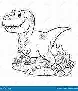 Image result for Green T-Rex Cartoon