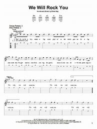 Image result for We Will Rock You Clarinet Sheet Music