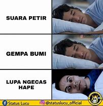 Image result for Meme Baru Bangun