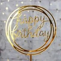 Image result for 54 Bithday Topper Gold