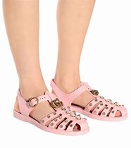 Image result for Gucci Jelly Sandals Women