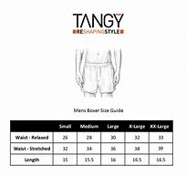 Image result for Men's Hanes Boxers Size Chart