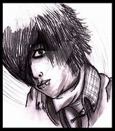 Image result for Easy Line Drawings Emo Bloody