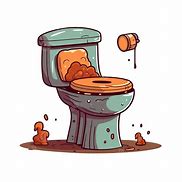 Image result for Go to the Toilet Cartoon