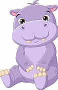 Image result for Animated Baby Hippo