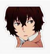 Image result for Dazai BSD Funny Sticker