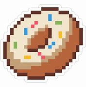 Image result for Really Easy Pixel Art Donut