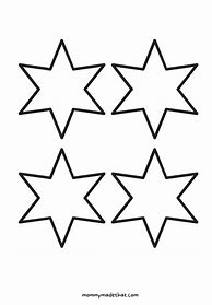 Image result for 6 Point Star Template