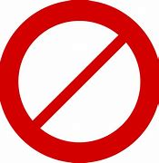 Image result for No Button Icon