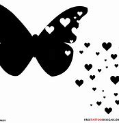 Image result for Small Tattoos Black Butterfly