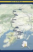 Image result for Alaska Rail Map