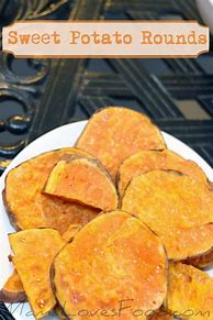 Image result for Sweet Potato Rounds