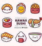 Image result for Cute Sushi Vector